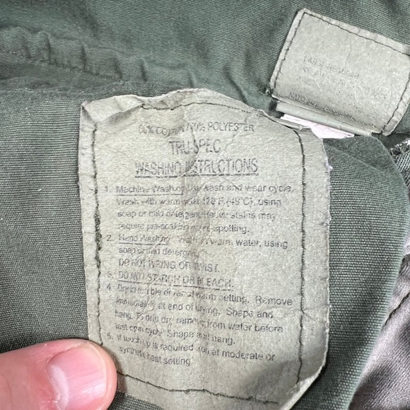 Tru-Spec Woodland Camouflage Cargo Pants Mens Large Regular 36x30" Military - Picture 3 of 9